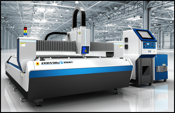 เครื่องตัดไฟเบอร์เลเซอร์ / Fiber Laser กำลัง 500 W